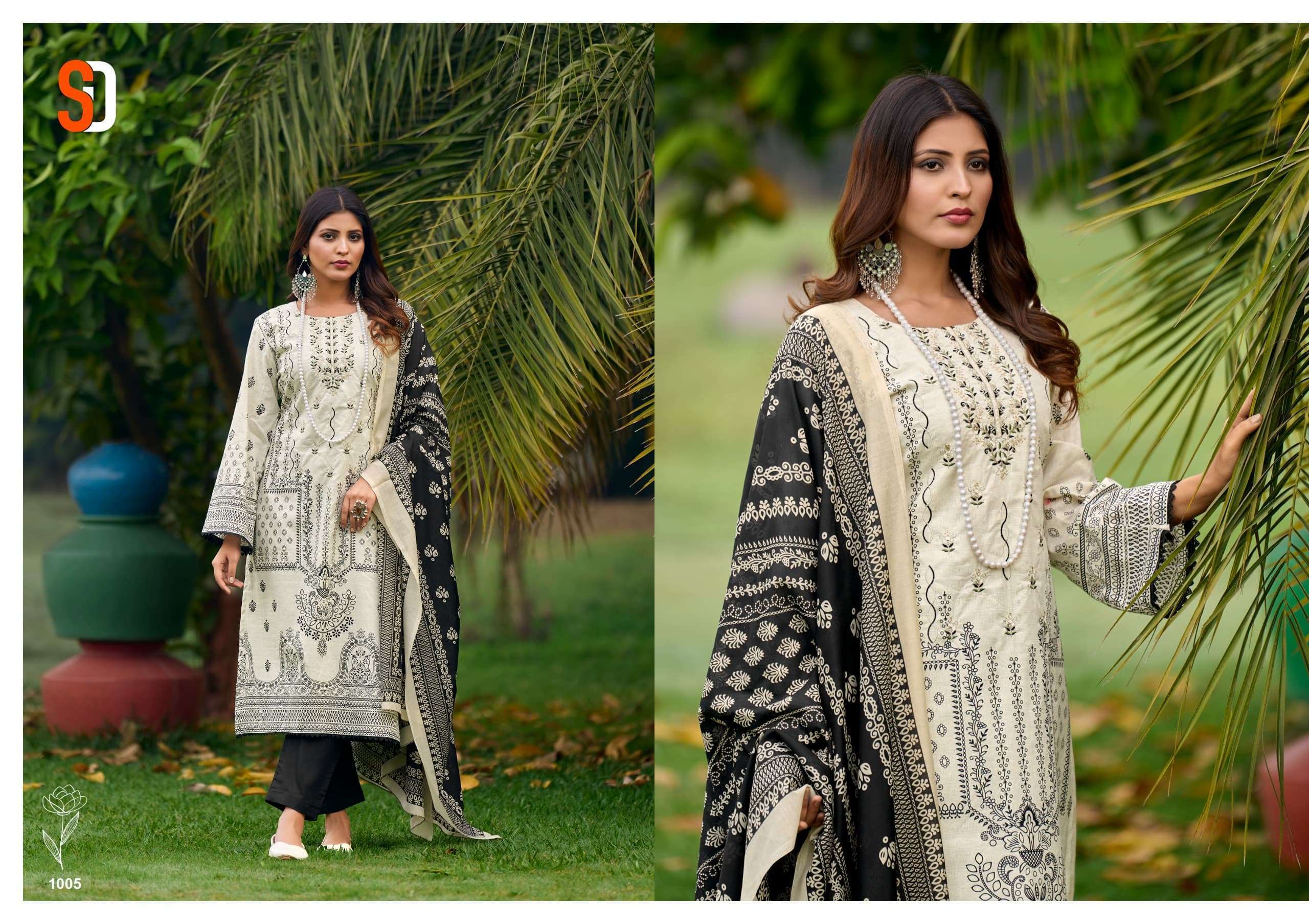 Shraddha Bin Saeed Lawn Vol 6 Pakistani Lawn Suits Wholesale in Surat