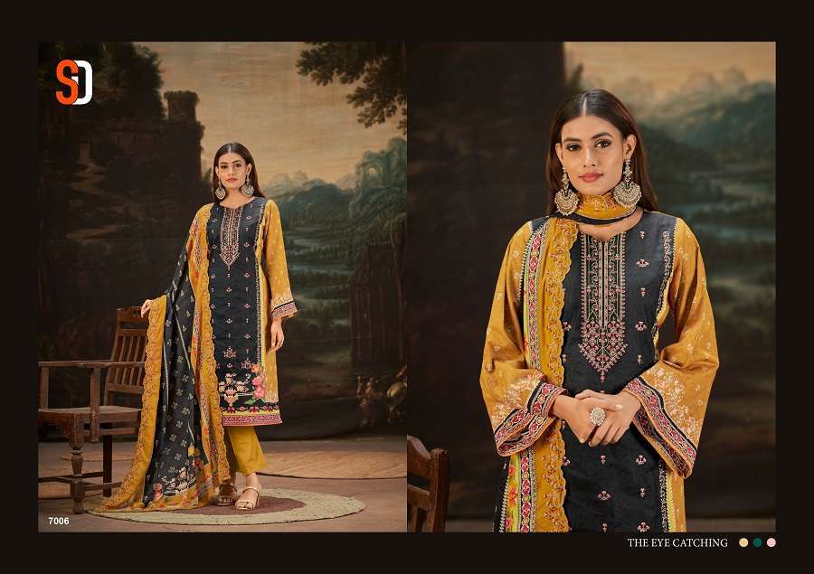 Shraddha Bin Saeed Vol 7 Pakistani unstitched salwar kameez