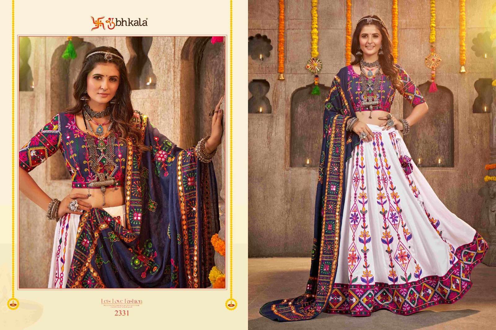 SHUBHKALA Exclusive Festival Wear Navratri Collection Chaniya Choli manufacturers for boutiques