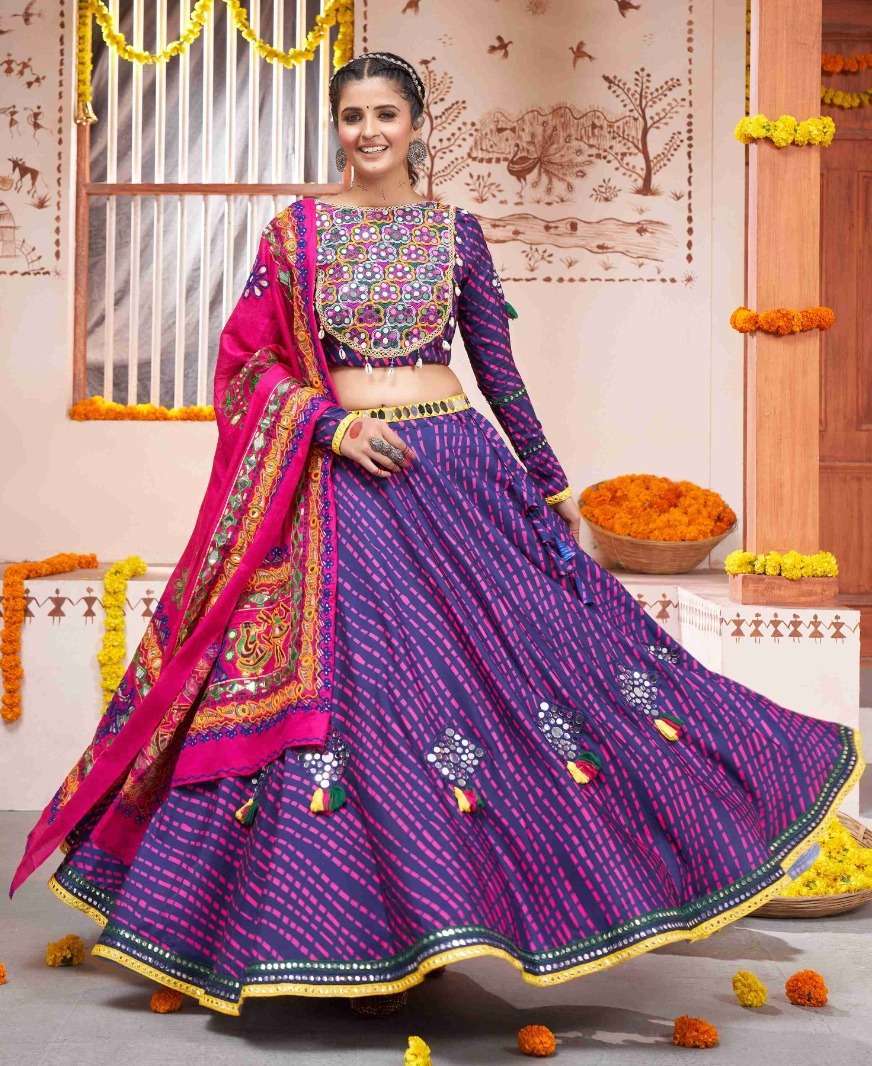 SHUBHKALA RAAS VOL. 10 Festival Wear Stitched Navratri Wholesale designer Lehenga choli