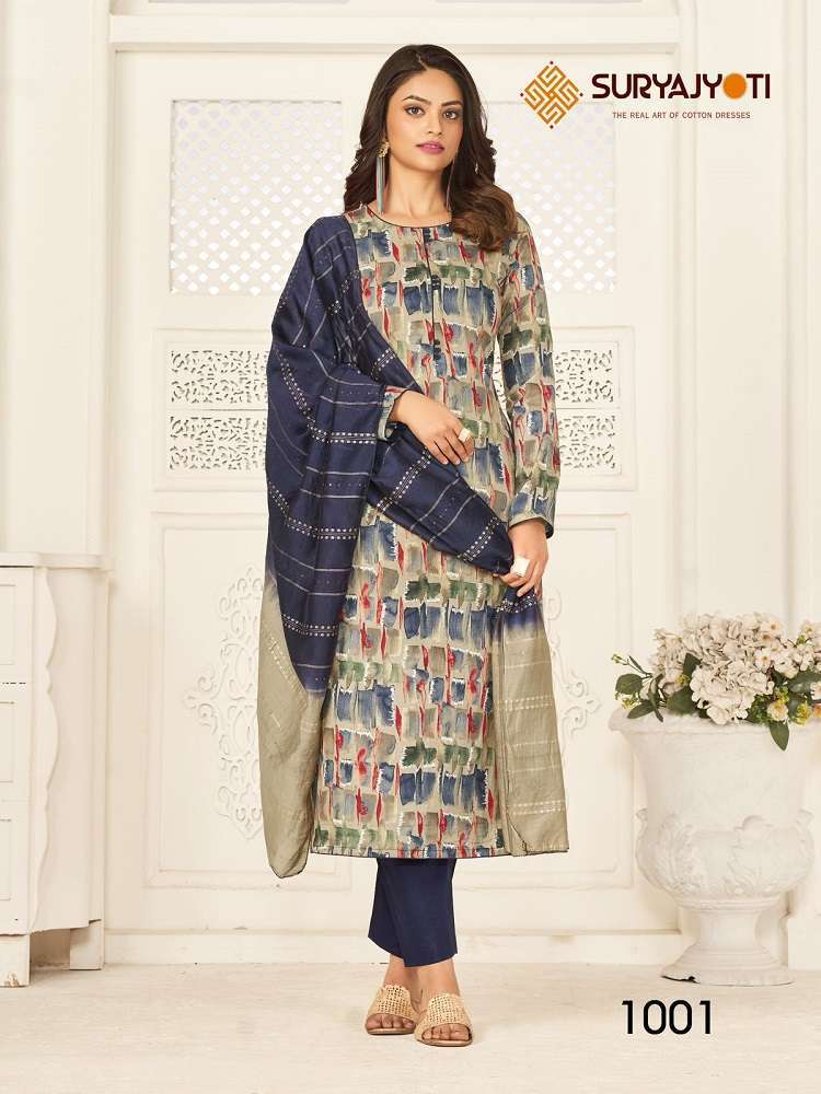 Suryajyoti Prachi Vol-1 Designer dress material factory