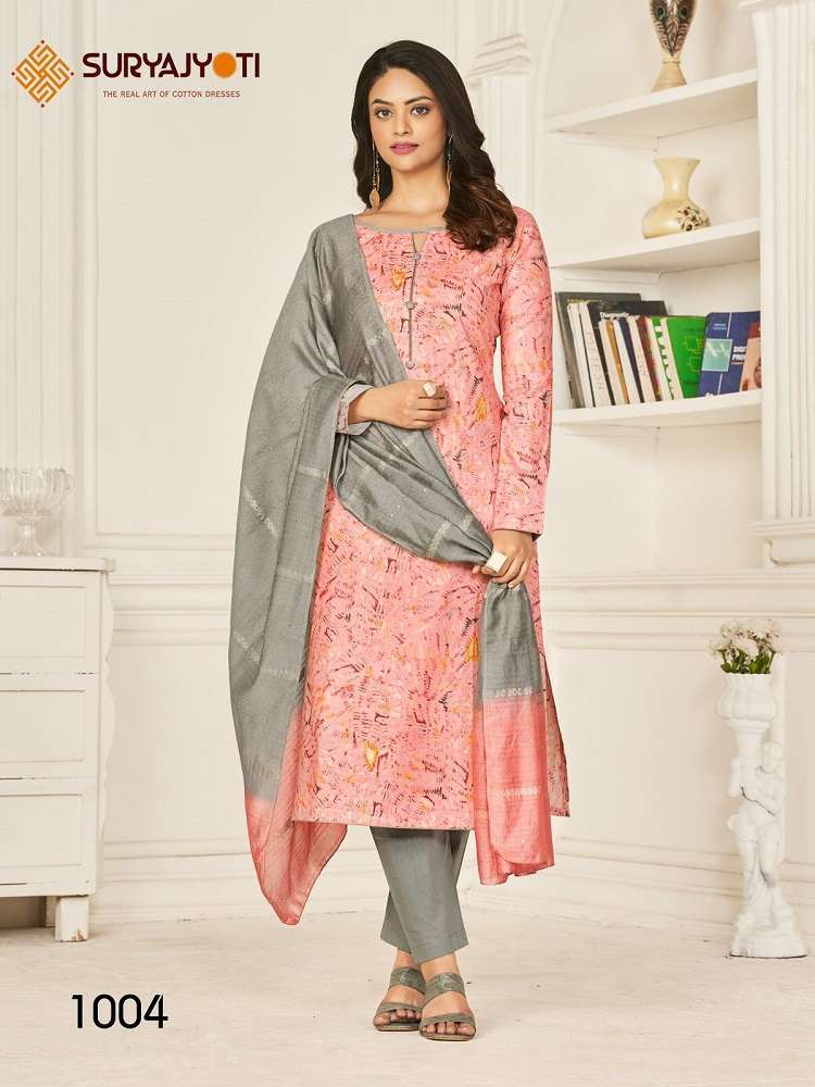 Suryajyoti Prachi Vol-1 Designer dress material factory