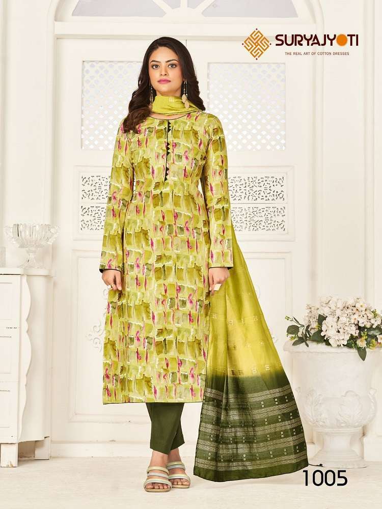 Suryajyoti Prachi Vol-1 Designer dress material factory