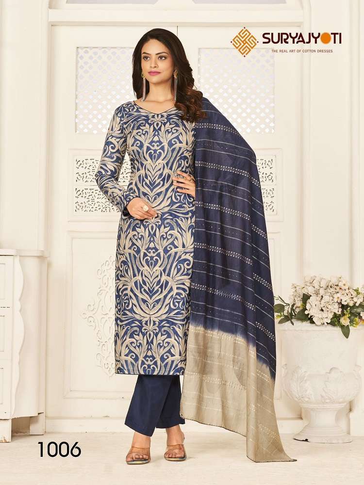 Suryajyoti Prachi Vol-1 Designer dress material factory
