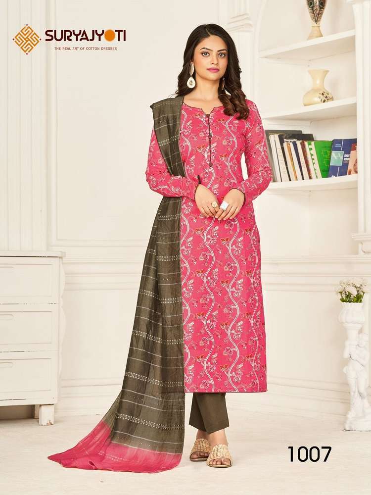 Suryajyoti Prachi Vol-1 Designer dress material factory