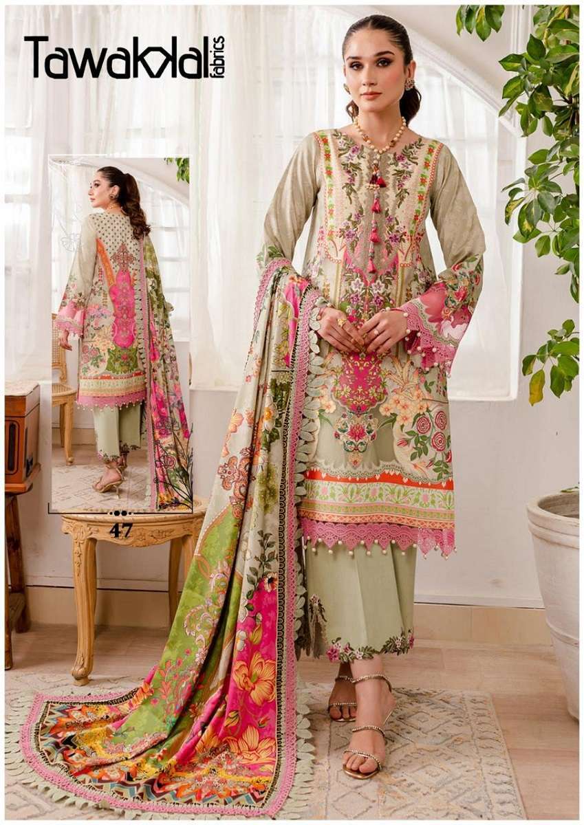 Tawakal Mehroz Vol-5 Indian dress materials