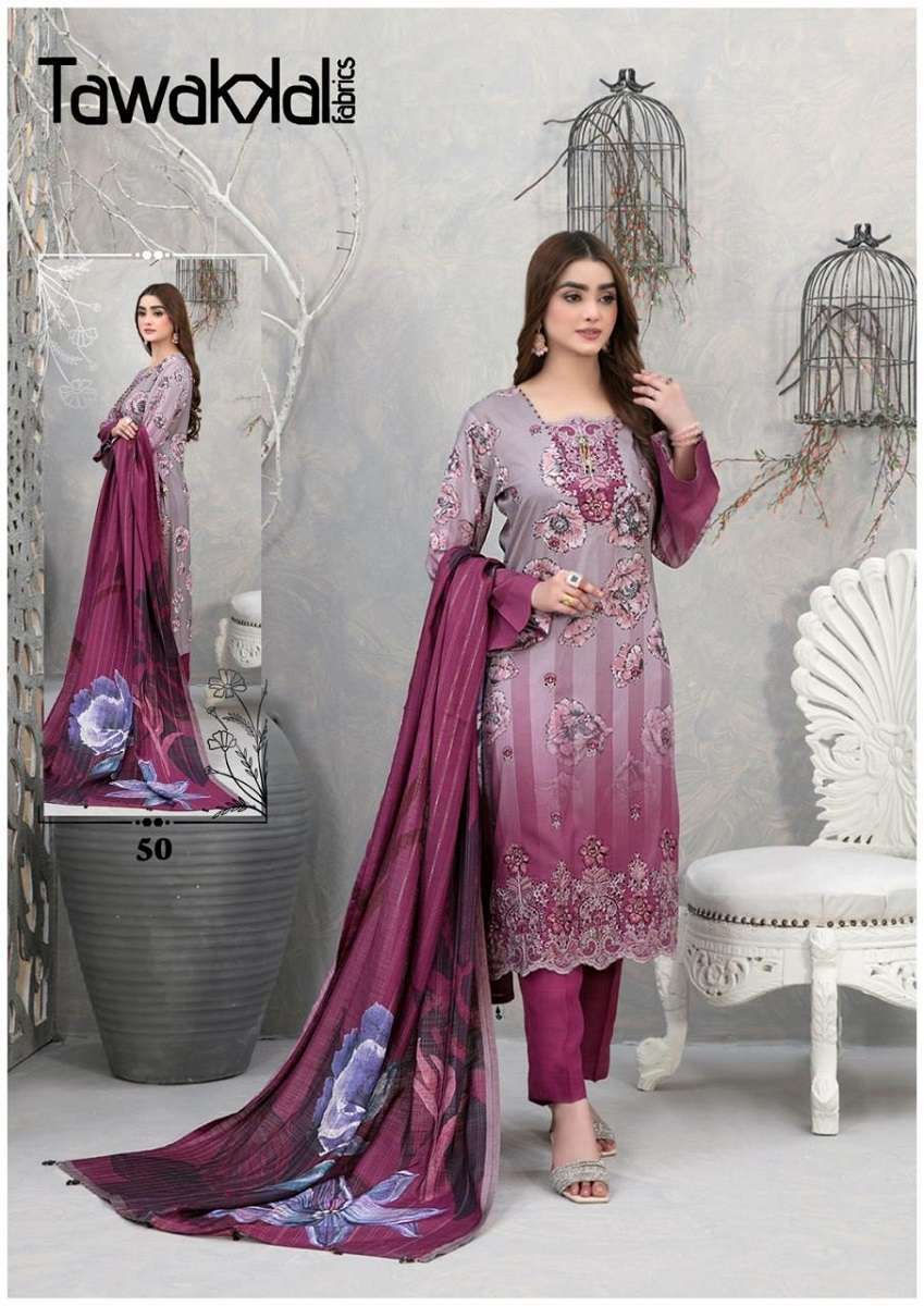 Tawakal Mehroz Vol-5 Indian dress materials