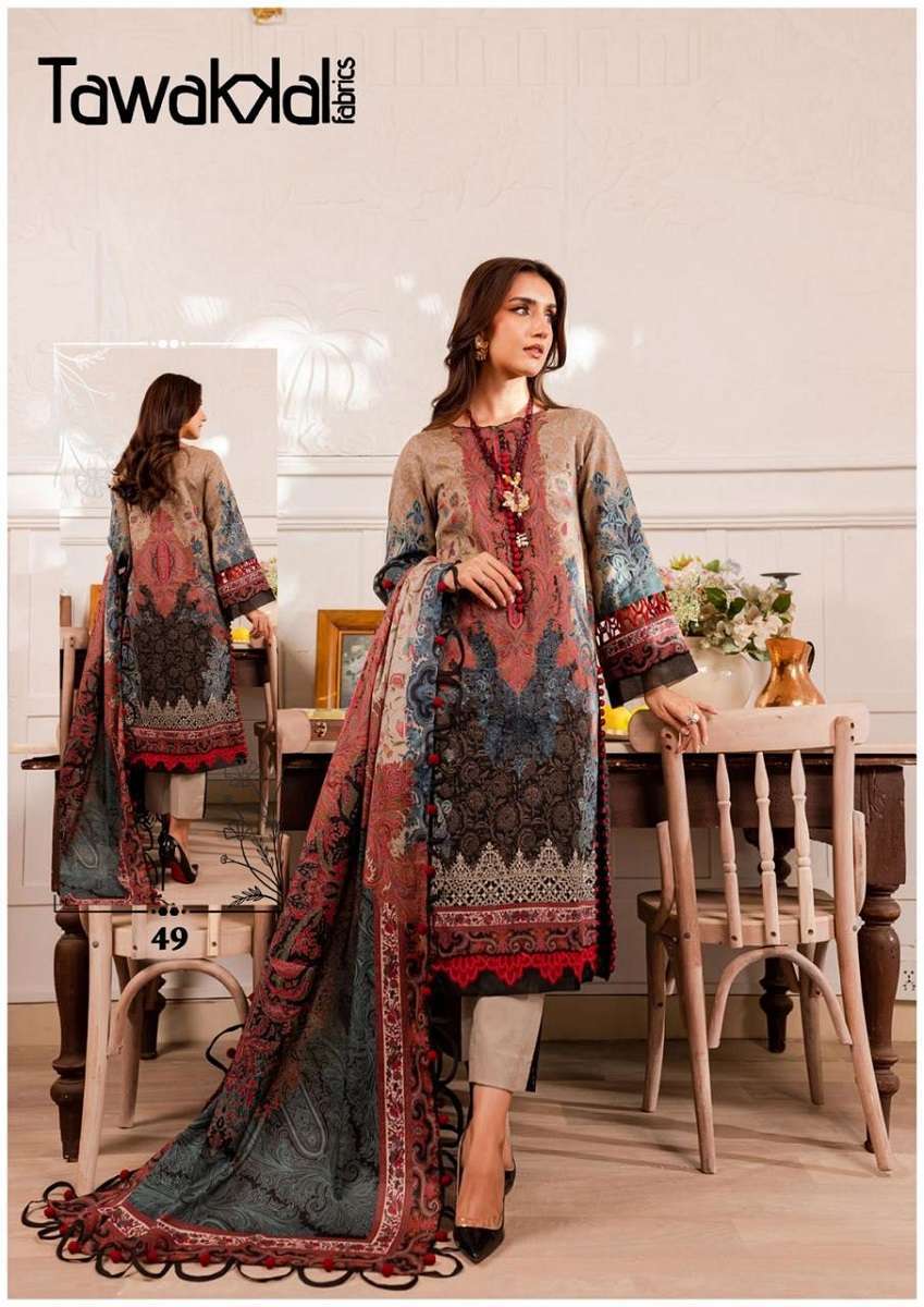 Tawakal Mehroz Vol-5 Indian dress materials
