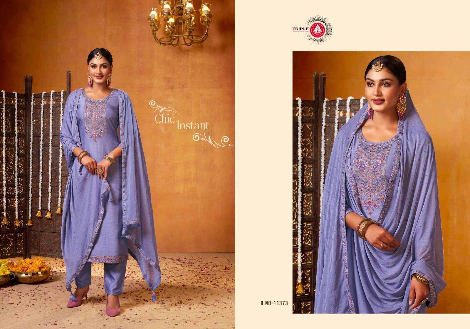 Triple Aaa Blizz Soft Silk Designer Jaipur Wholesale silk dress materials in Jaipur
