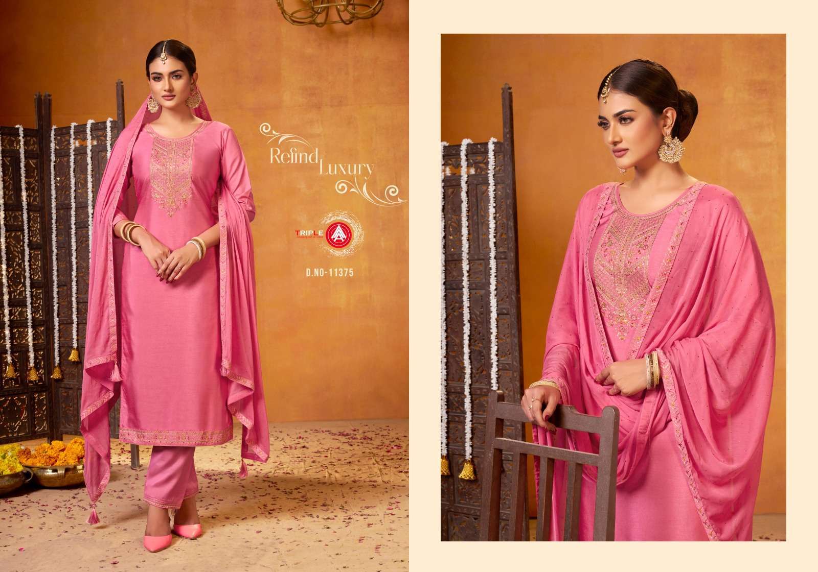 Triple Aaa Blizz Soft Silk Designer Jaipur Wholesale silk dress materials in Jaipur
