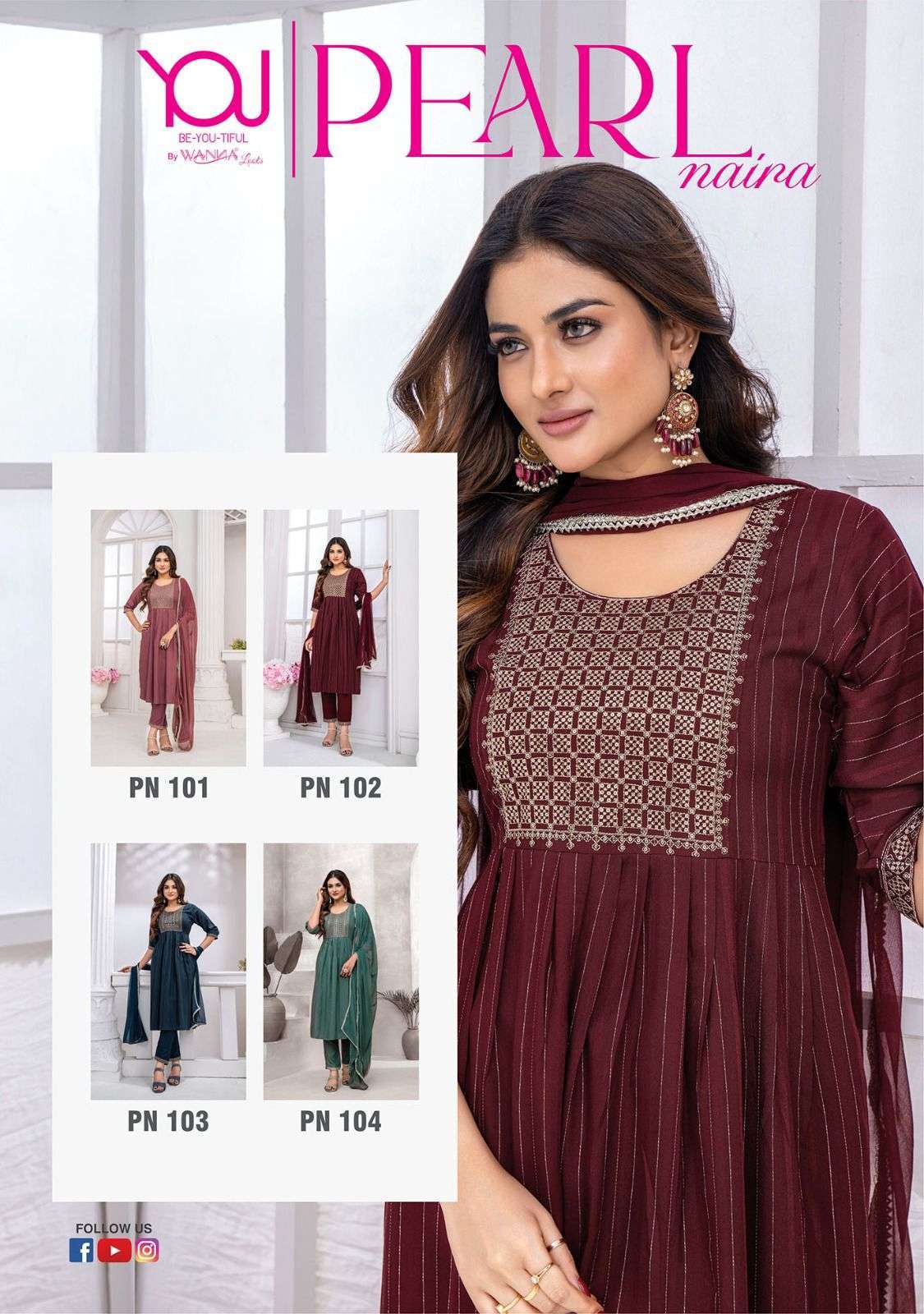 Wanna Pearl Naira Wholesale Kurti Market in India