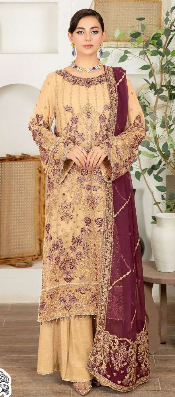Zaha Khusboo Vol 8 Georgette Salwar Kameez Manufacturers