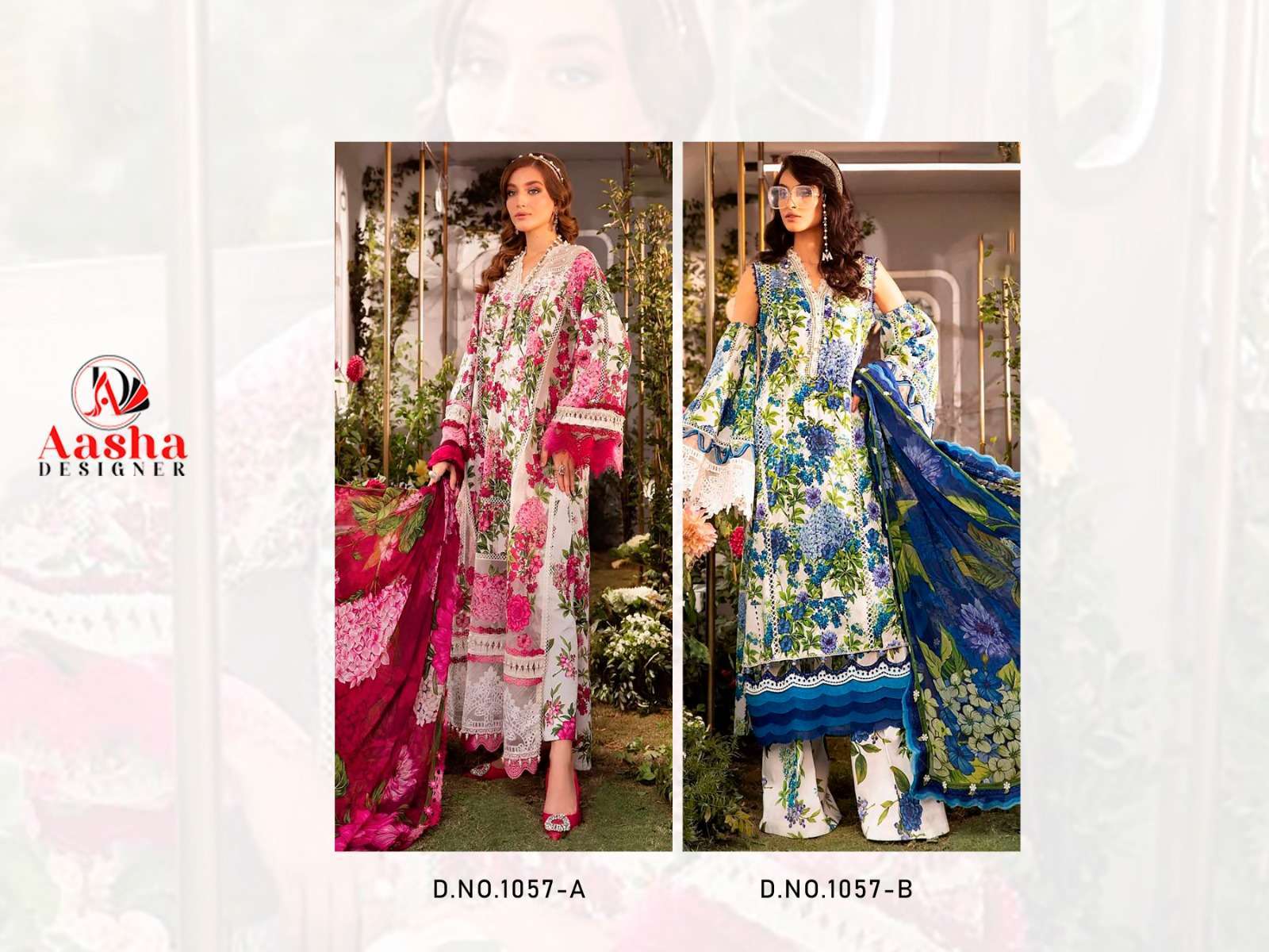 Aasha M Print Vol 9 Cotton Dupatta Wholesale salwar kameez Surat