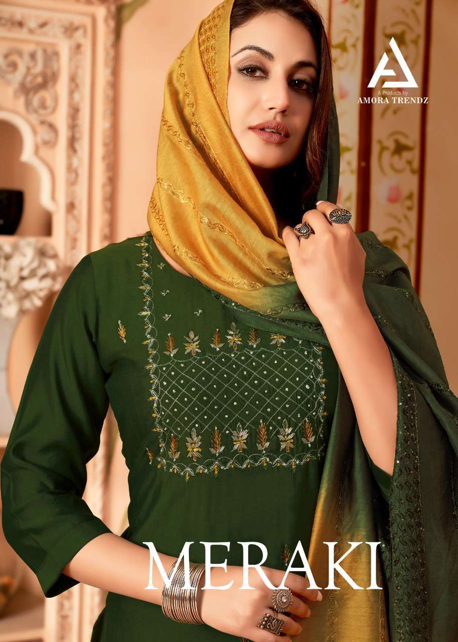 AMORA TRENDZ Meraki Designer kurtis manufacturers