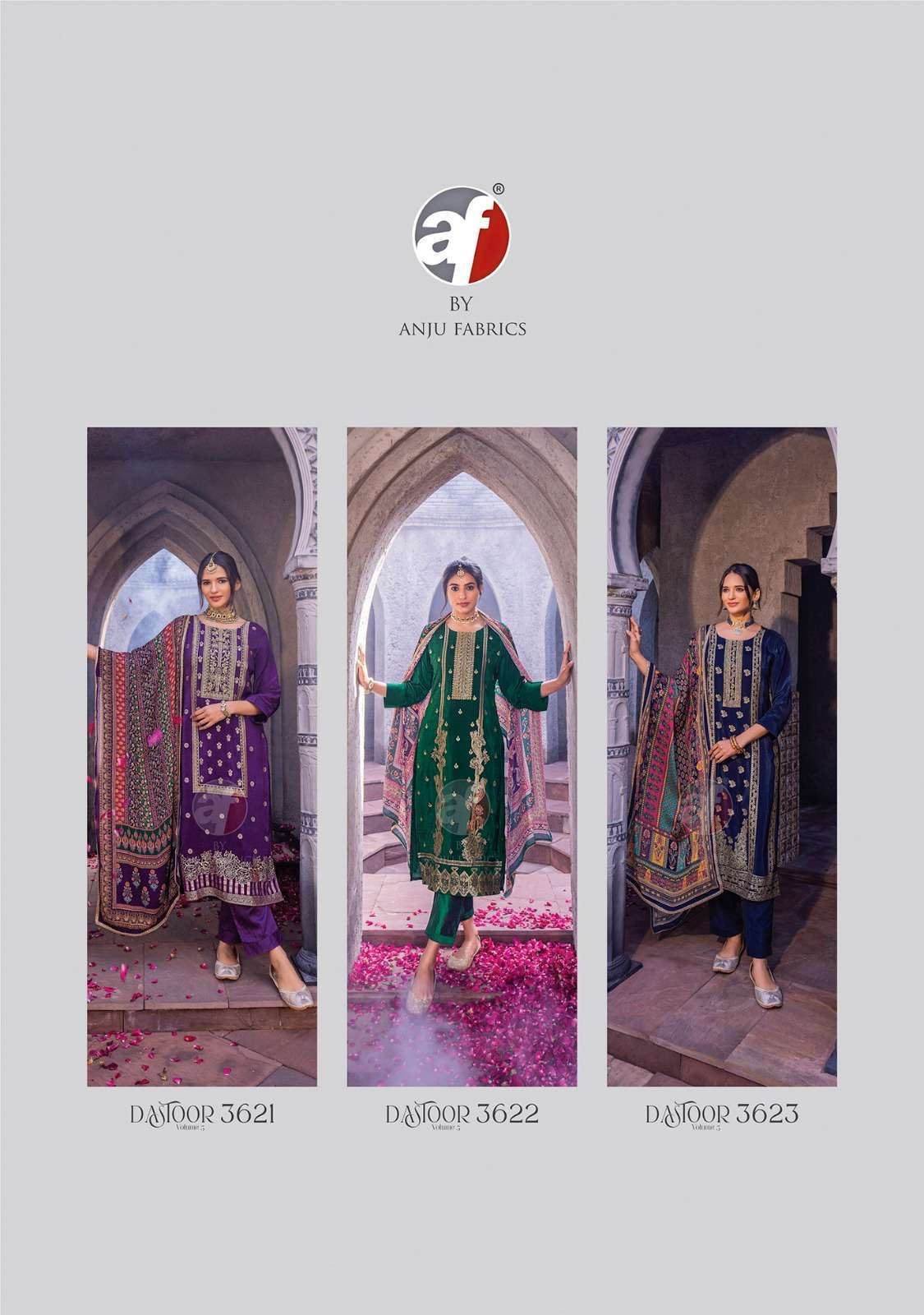 Anju Fabrics Dastoor Vol -5 Kurti wholesale dealers