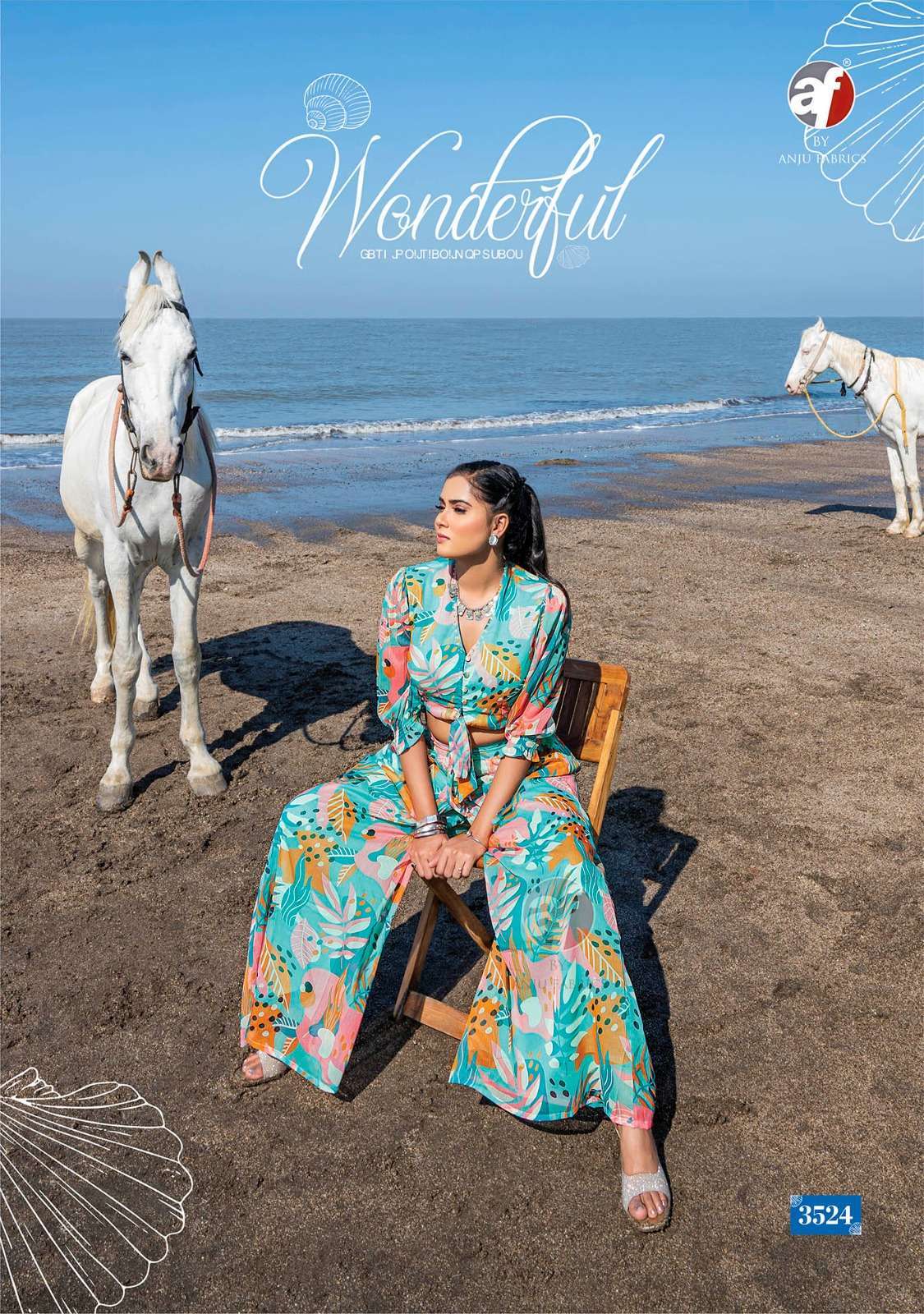 Anju Fabrics Hello Summer Kurti wholesale dress materials
