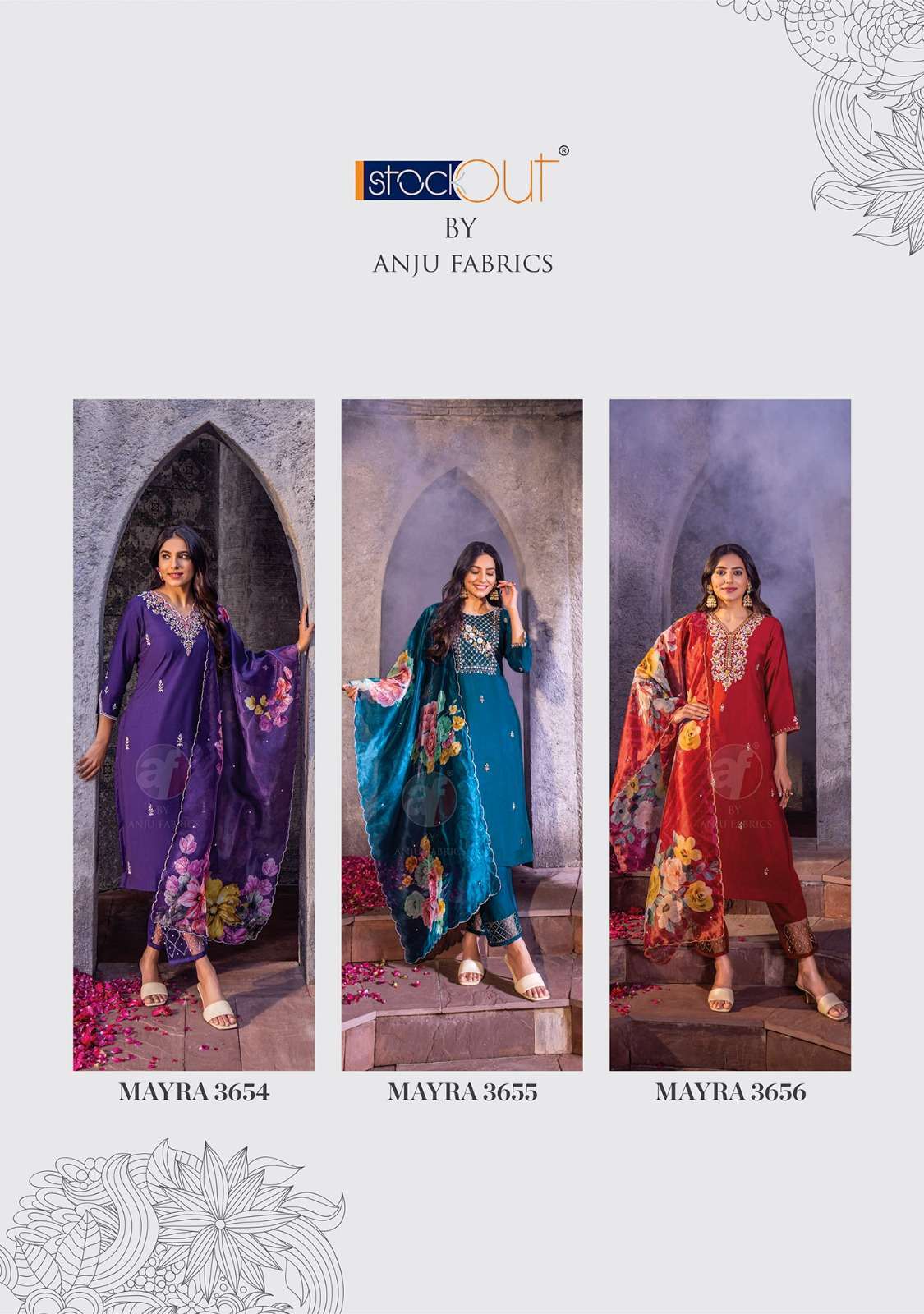 Anju Fabrics Mayra Nagpur Kurti catalog