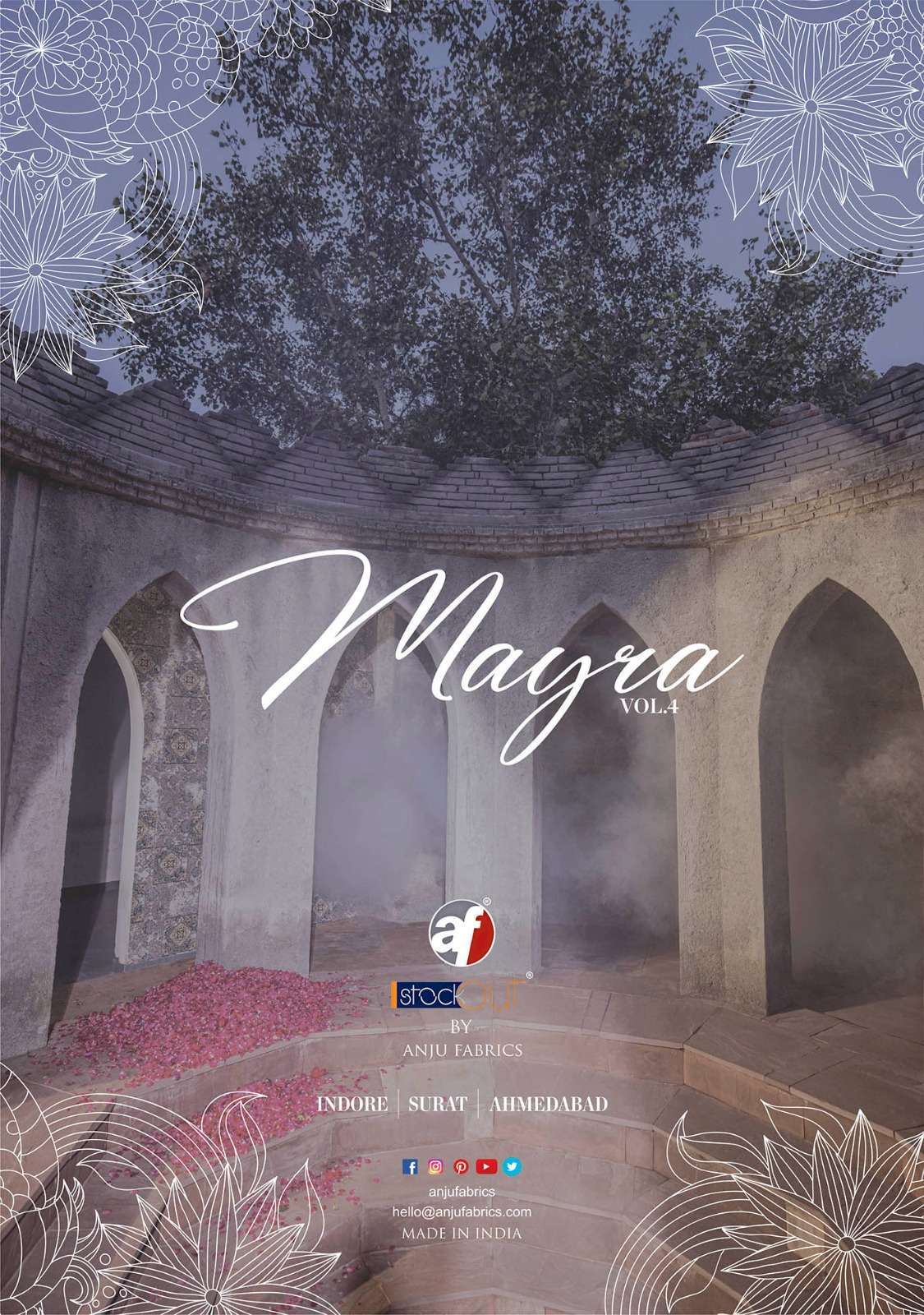 Anju Fabrics Mayra Nagpur Kurti catalog