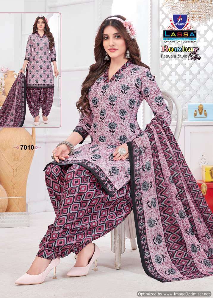 Ap Lassa Bombay Cotton Vol-7 -Dress Material wholesale market in Mumbai