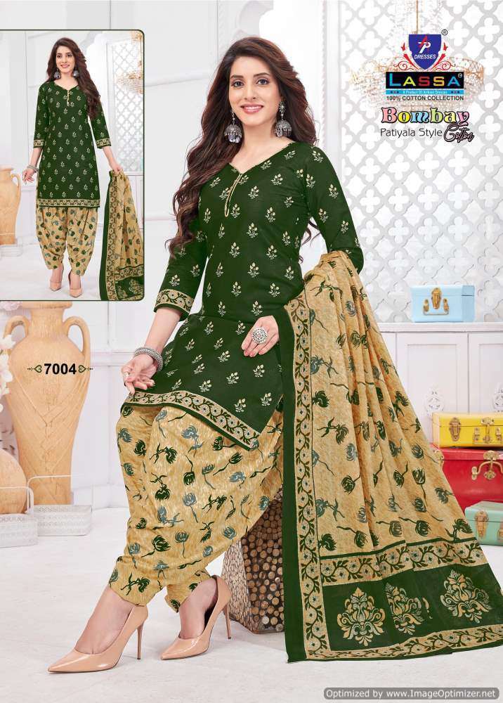 Ap Lassa Bombay Cotton Vol-7 -Dress Material wholesale market in Mumbai