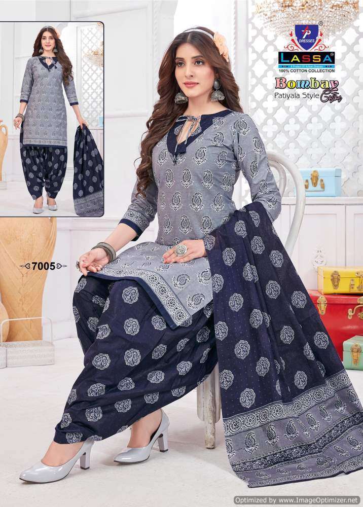 Ap Lassa Bombay Cotton Vol-7 -Dress Material wholesale market in Mumbai