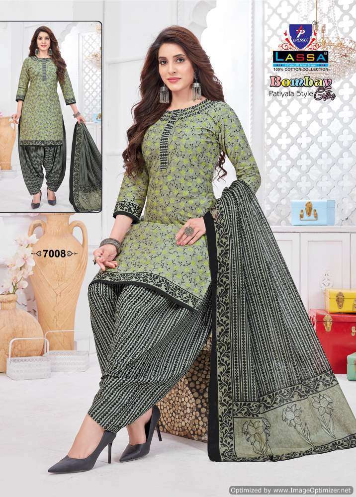 Ap Lassa Bombay Cotton Vol-7 -Dress Material wholesale market in Mumbai