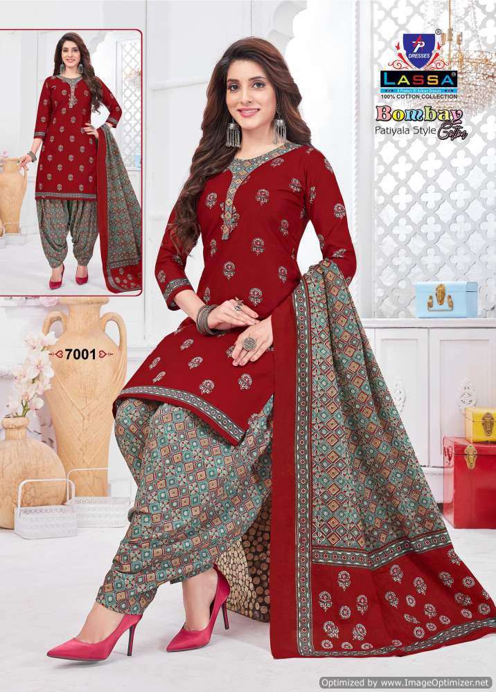 Ap Lassa Bombay Cotton Vol 7 Printed Latest Dress Materials in Mumbai