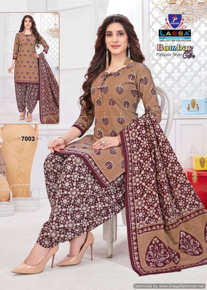 Ap Lassa Bombay Cotton Vol 7 Printed Latest Dress Materials in Mumbai