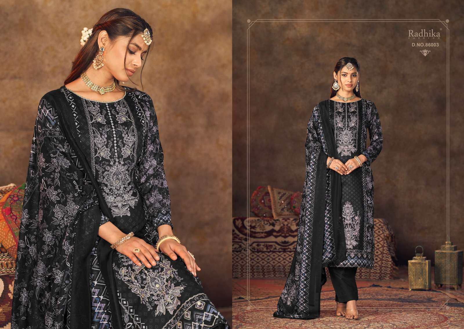 Azara QURBAT Jam Cotton dress material wholesale