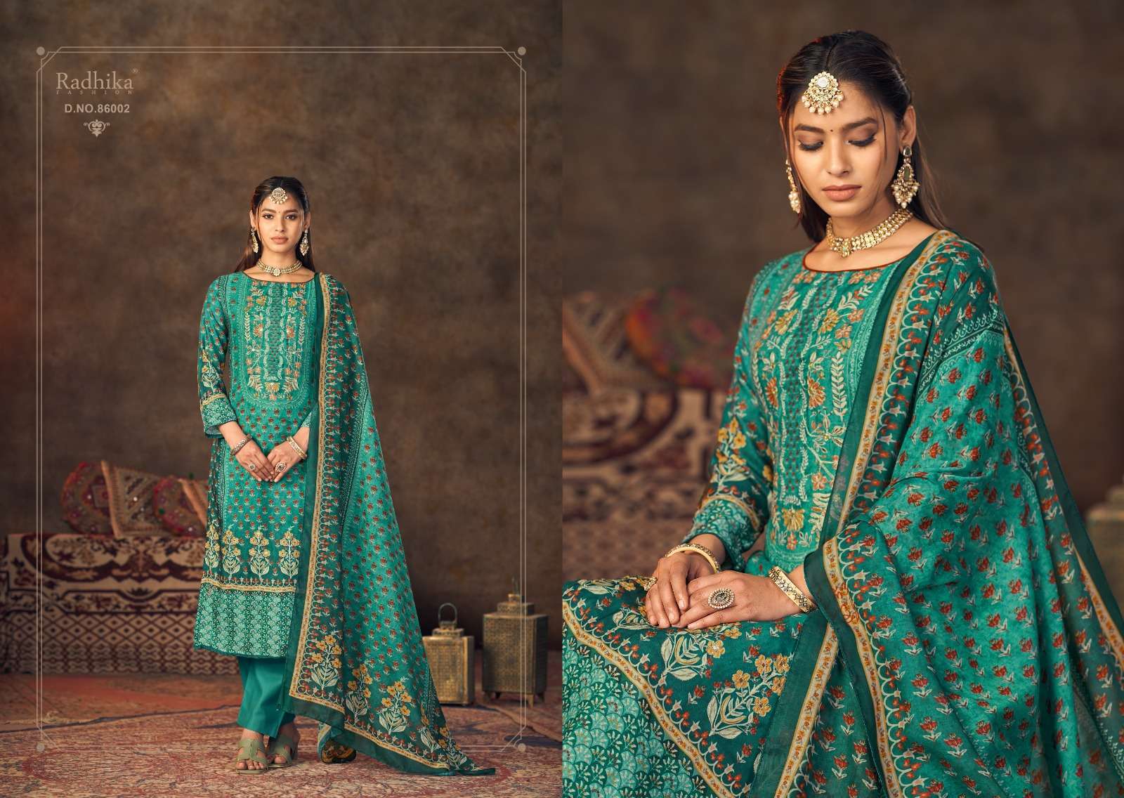Azara QURBAT Jam Cotton dress material wholesale