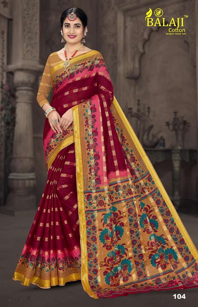 Balaji Biscuit Butta With B.P Vol-1 – Cotton Georgette sarees wholesale in Kolkata