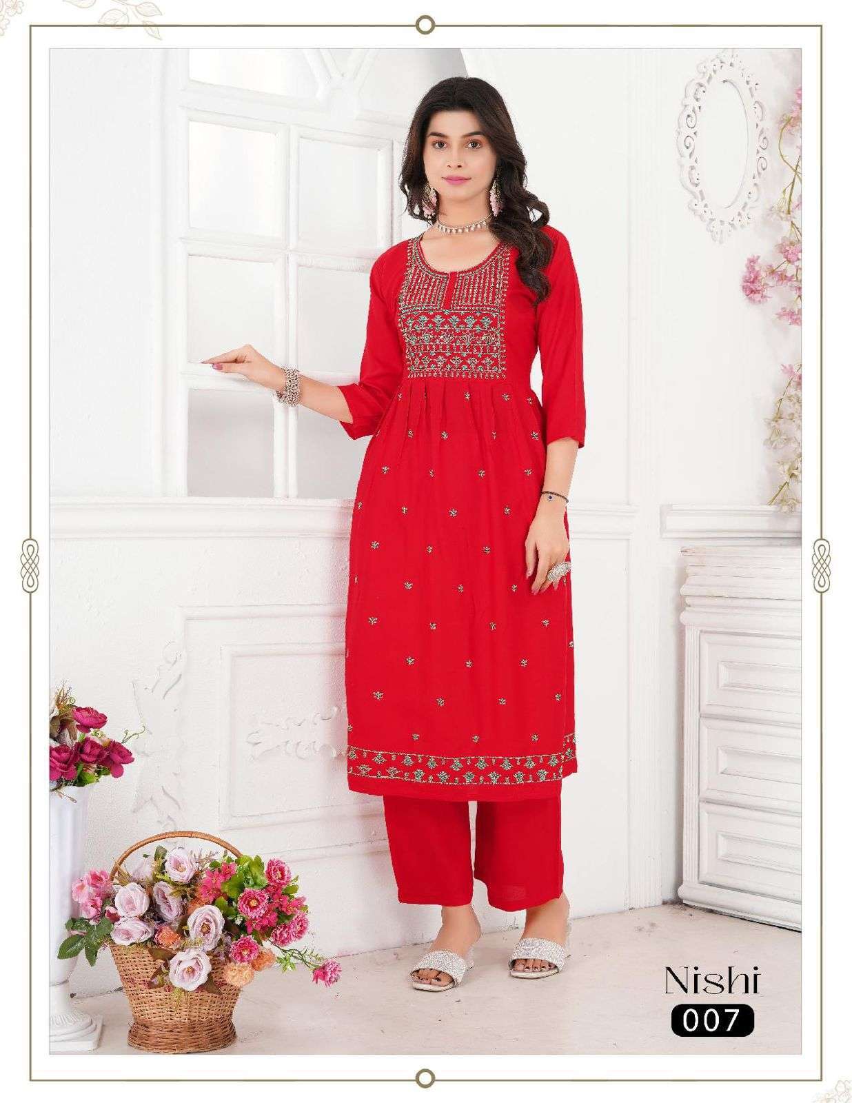BEAUTY NISHI Latest wholesale Kurti designs