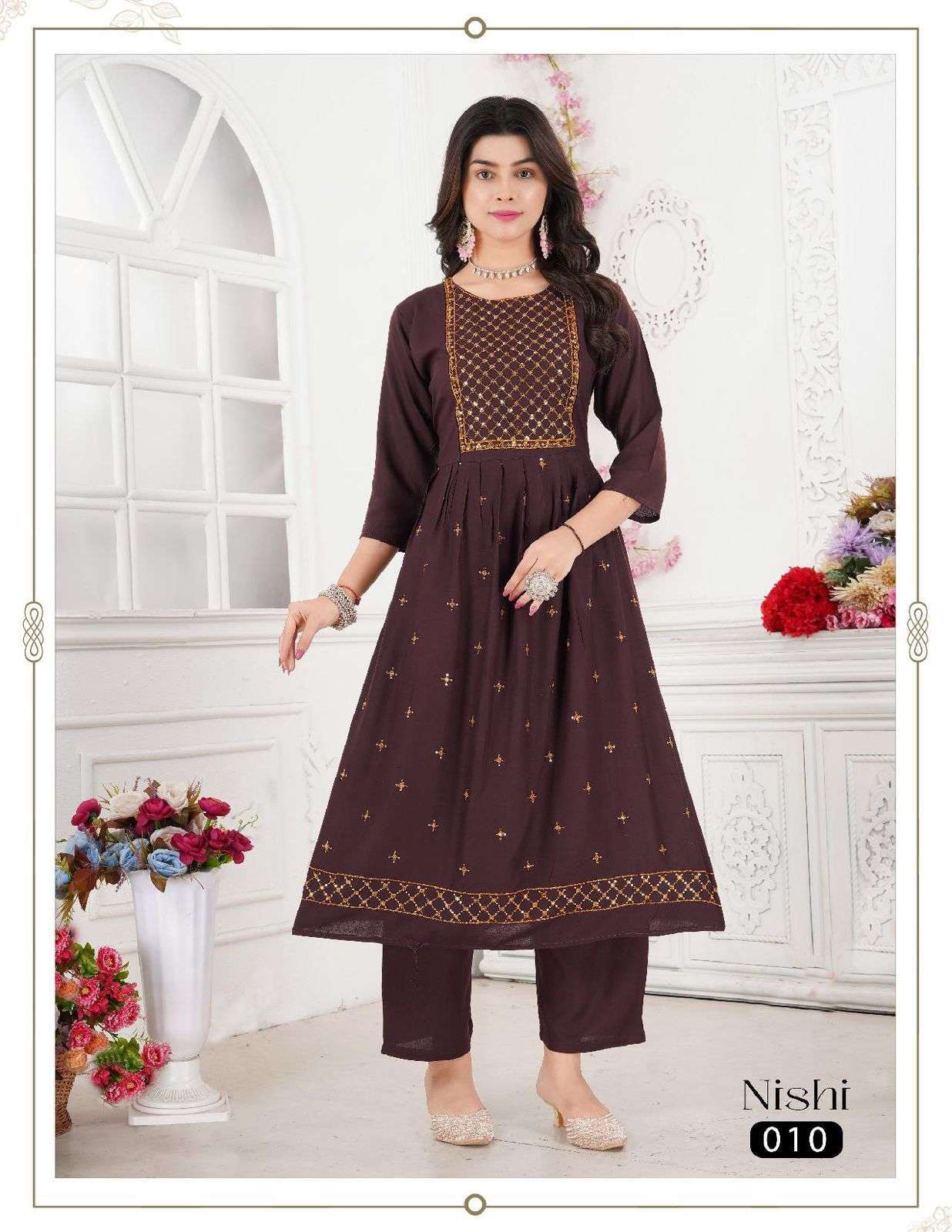 BEAUTY NISHI Latest wholesale Kurti designs