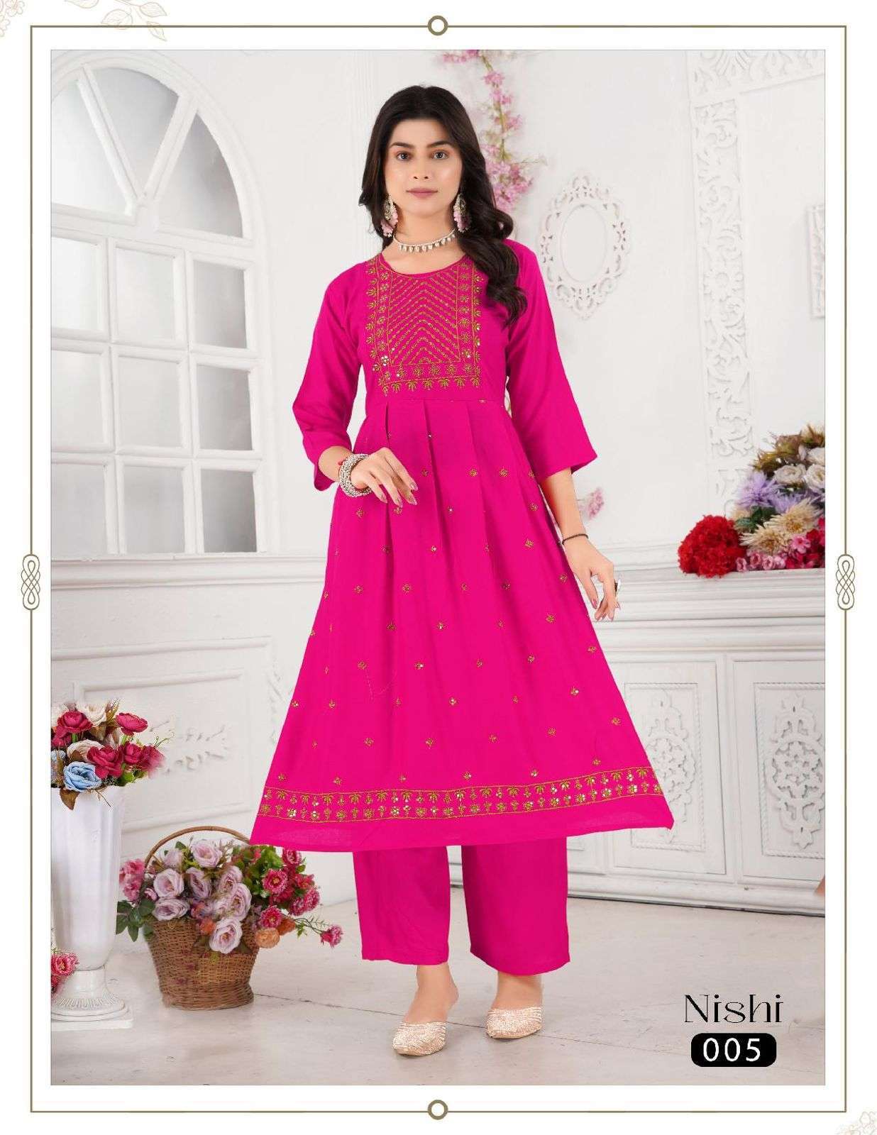 BEAUTY NISHI Latest wholesale Kurti designs