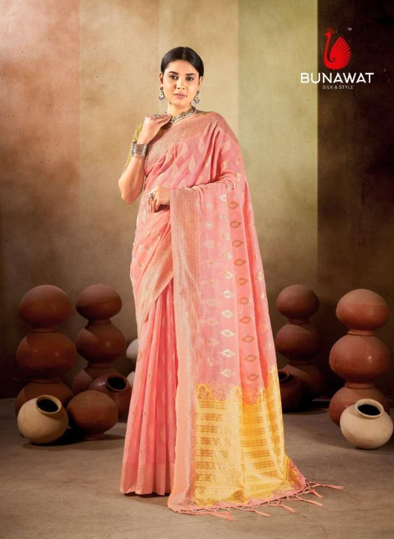 BUNAWAT PASMINA COTTON sarees wholesale in Mumbai