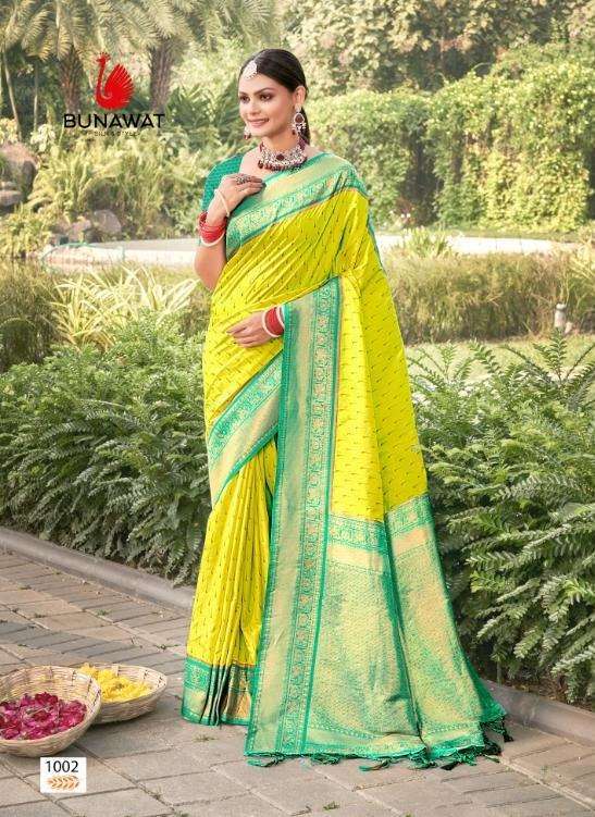 BUNAWAT RUTPRABHA SILK Banarasi Silk Indian traditional saree manufacturers