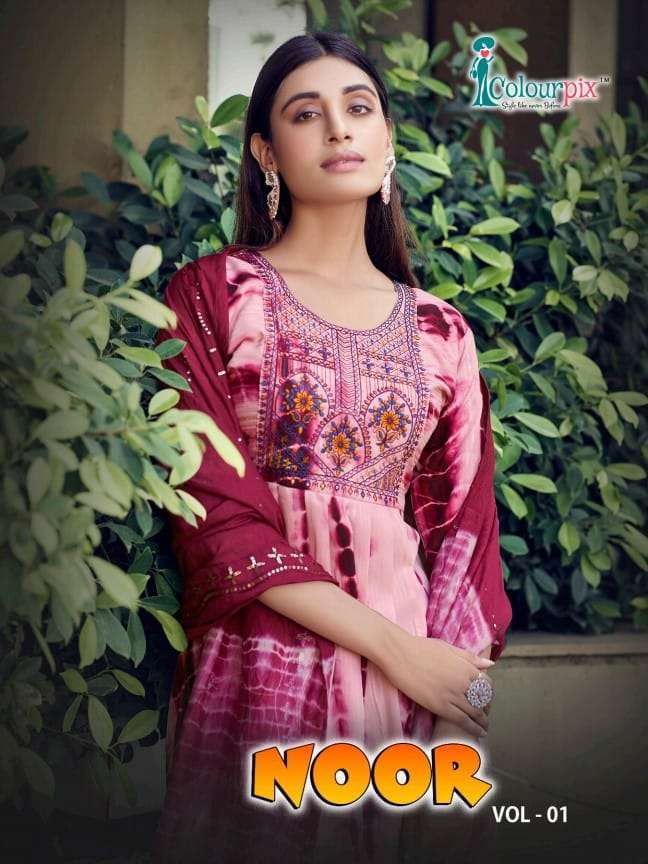 COLOURPIX NOOR VOL.1 Kurti manufacturers in India