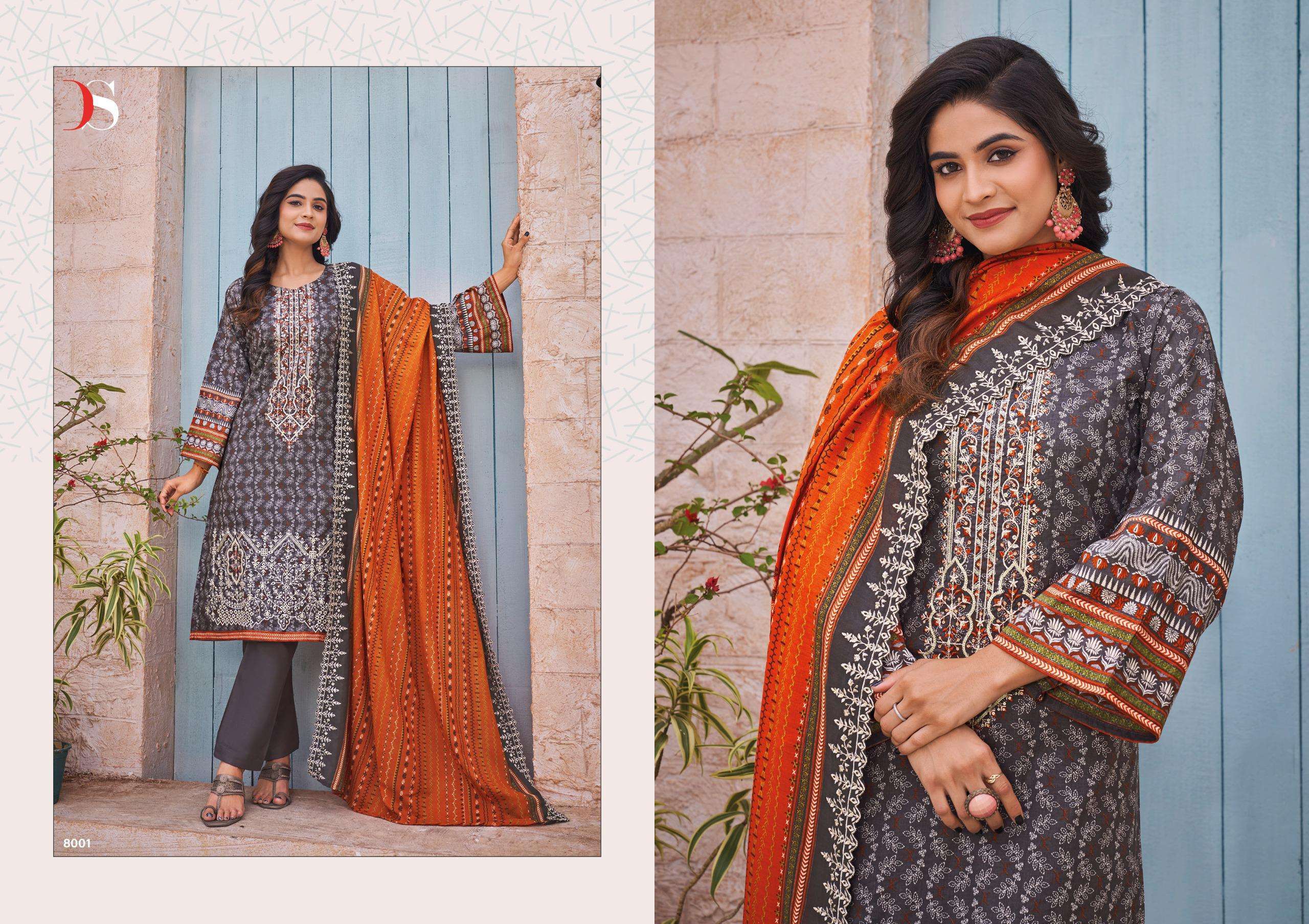 Deepsy Bin Saeed 8 Lawn Collection Wholesale salwar suit online shopping