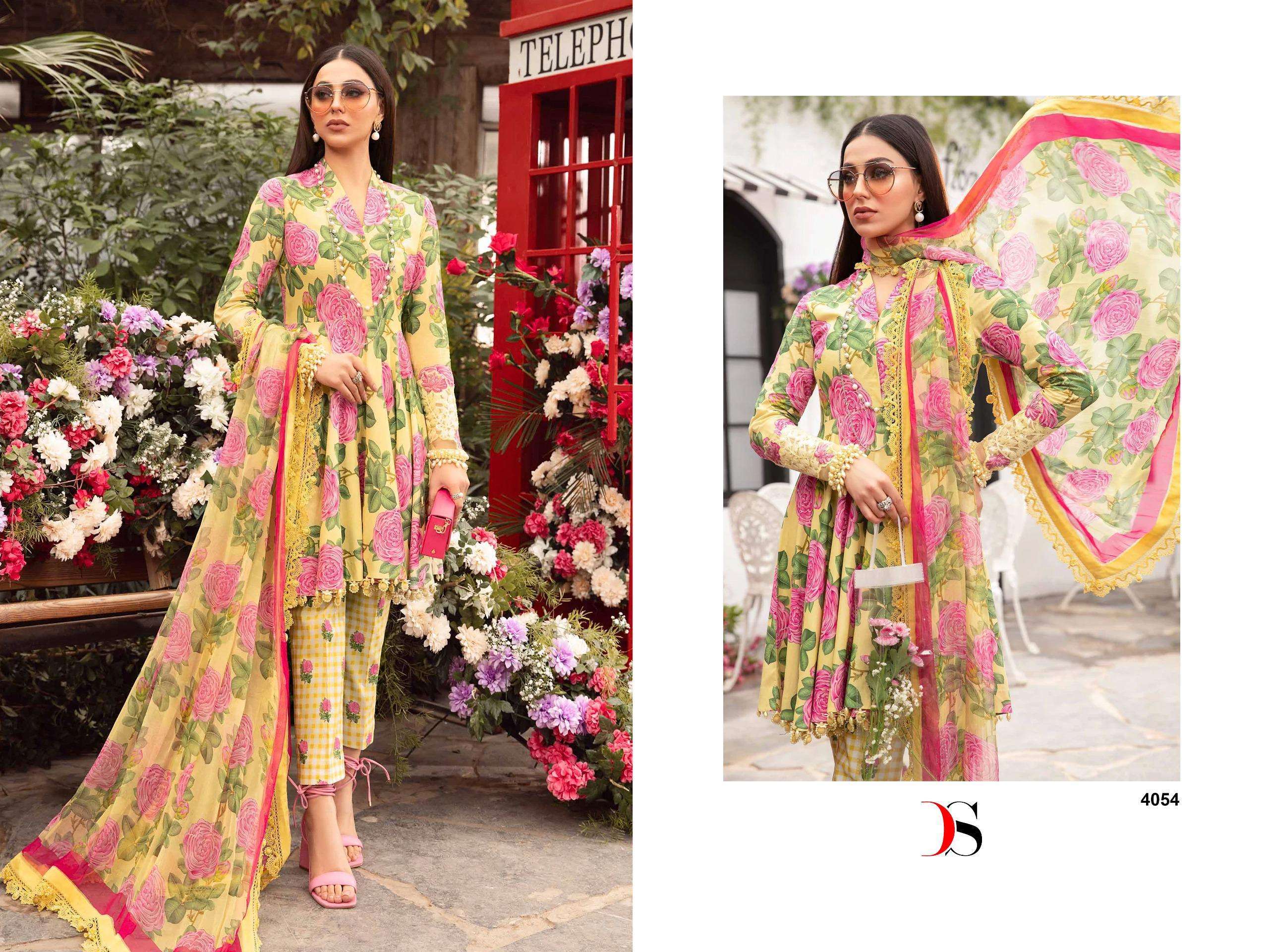 Deepsy Maria B MPrints 24 Cotton Dupatta Salwar Kameez WholesaleTraditional wear wholesalers in Delhi