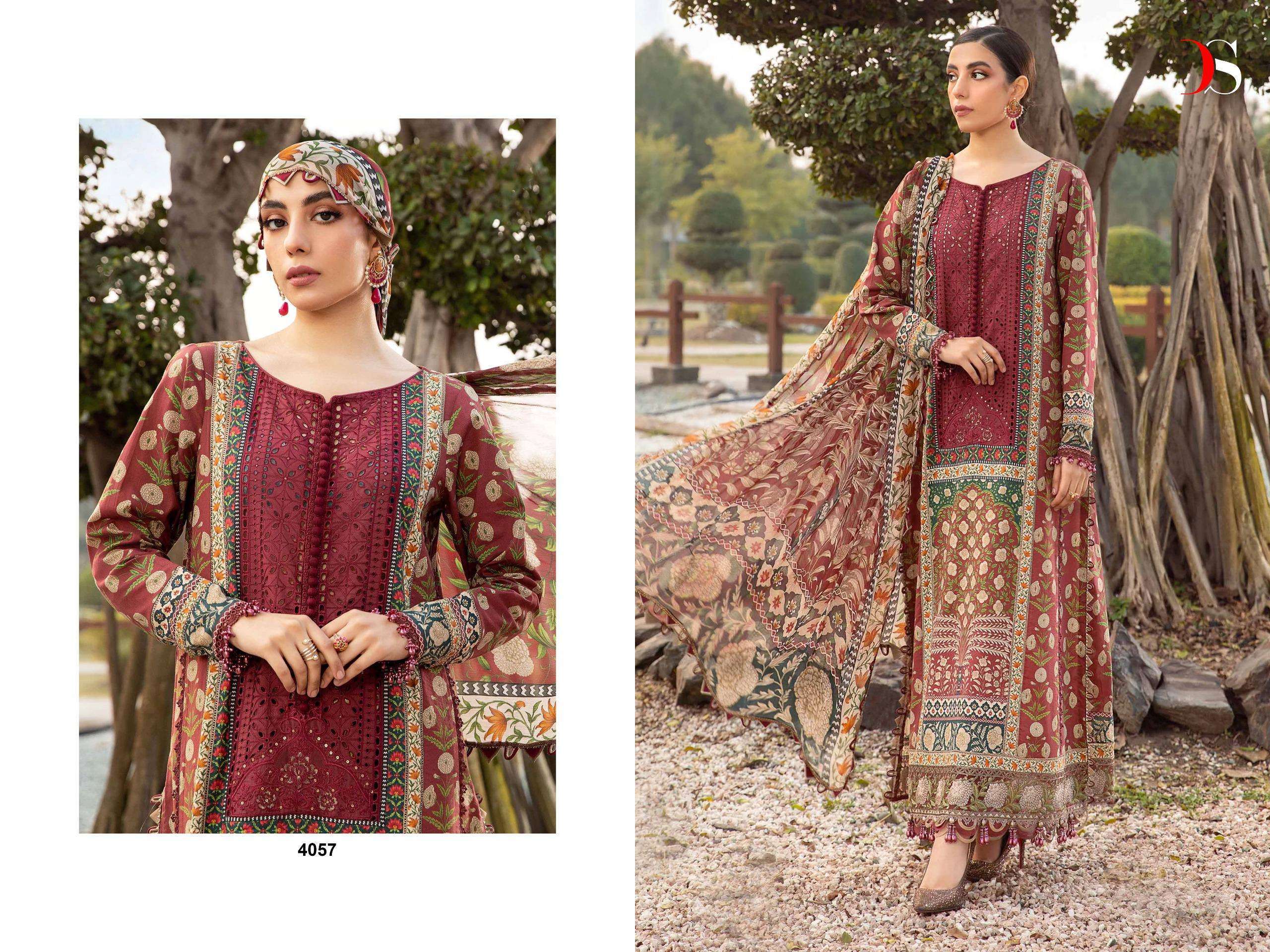 Deepsy Maria B MPrints 24 Cotton Dupatta Salwar Kameez WholesaleTraditional wear wholesalers in Delhi