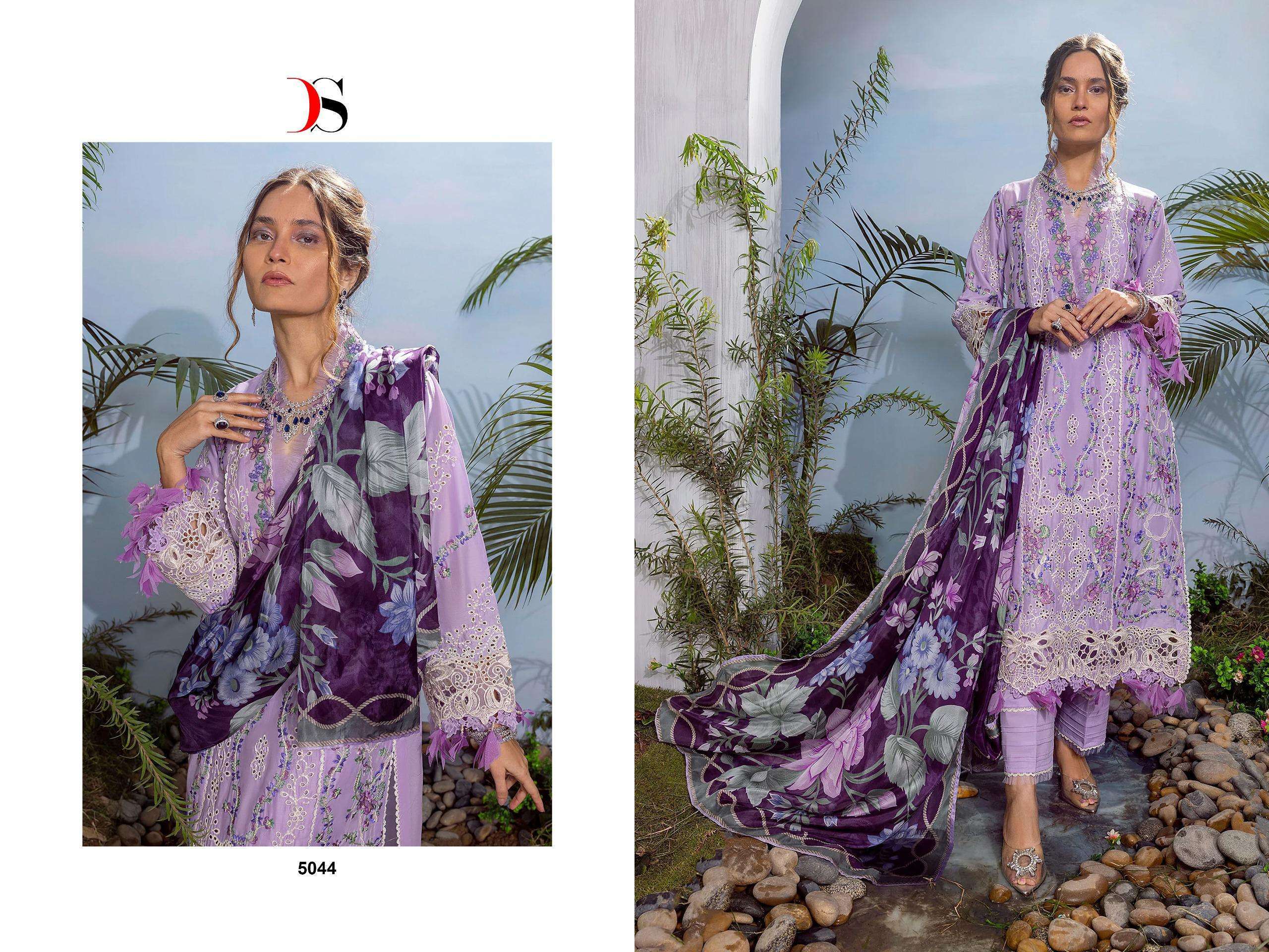 Deepsy Sana Safinaz Lawn 24 Embroidered Pakistani embroidered suits wholesale