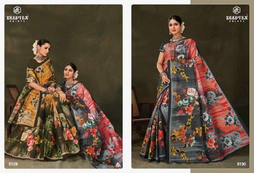 Deeptex Mother India Vol-51 – Cotton Designer sarees wholesale in Mumbai