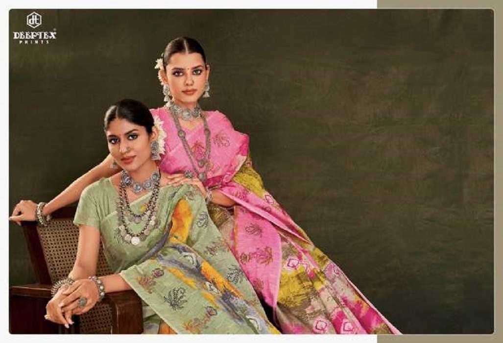 Deeptex Mother India Vol-51 – Cotton Designer sarees wholesale in Mumbai