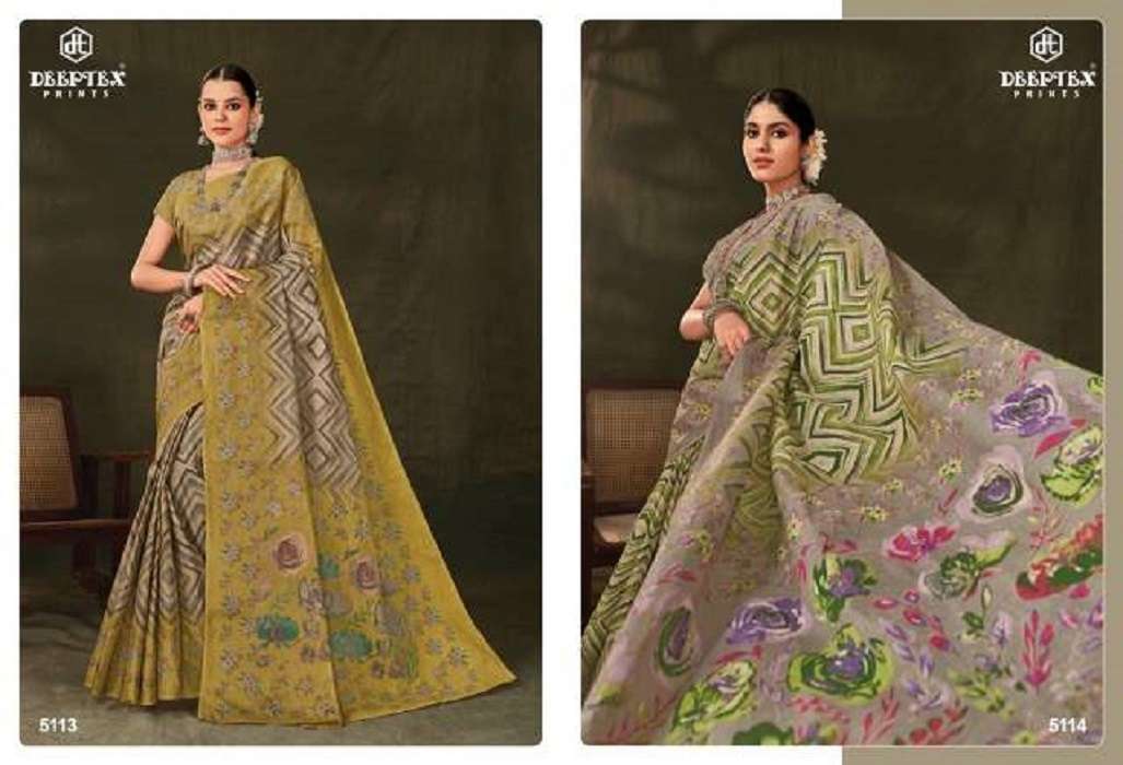 Deeptex Mother India Vol-51 – Cotton Designer sarees wholesale in Mumbai