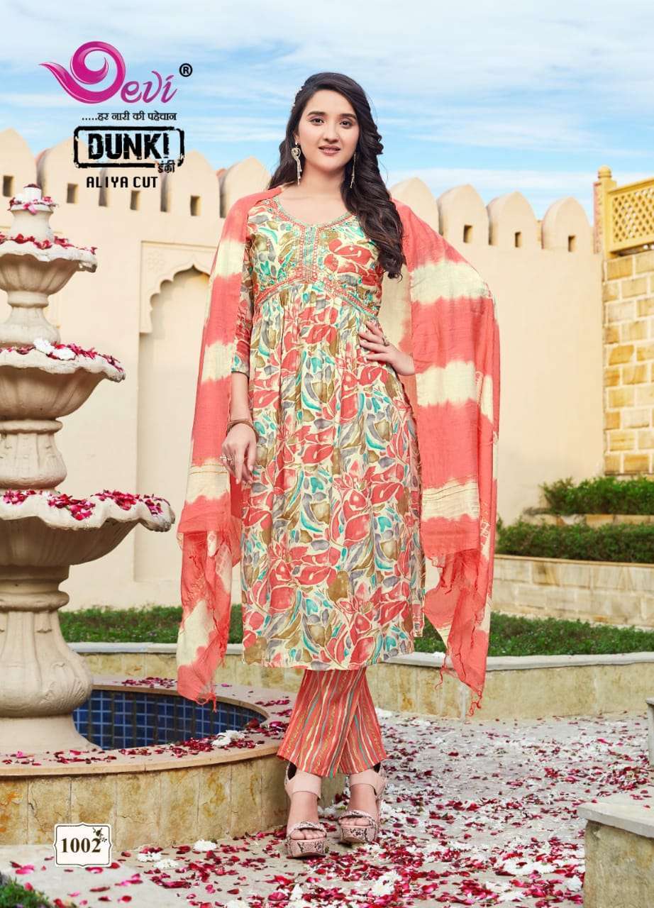 Devi Dunki Vol-1 – Aliya Cut Wholesale kurti market in Mumbai