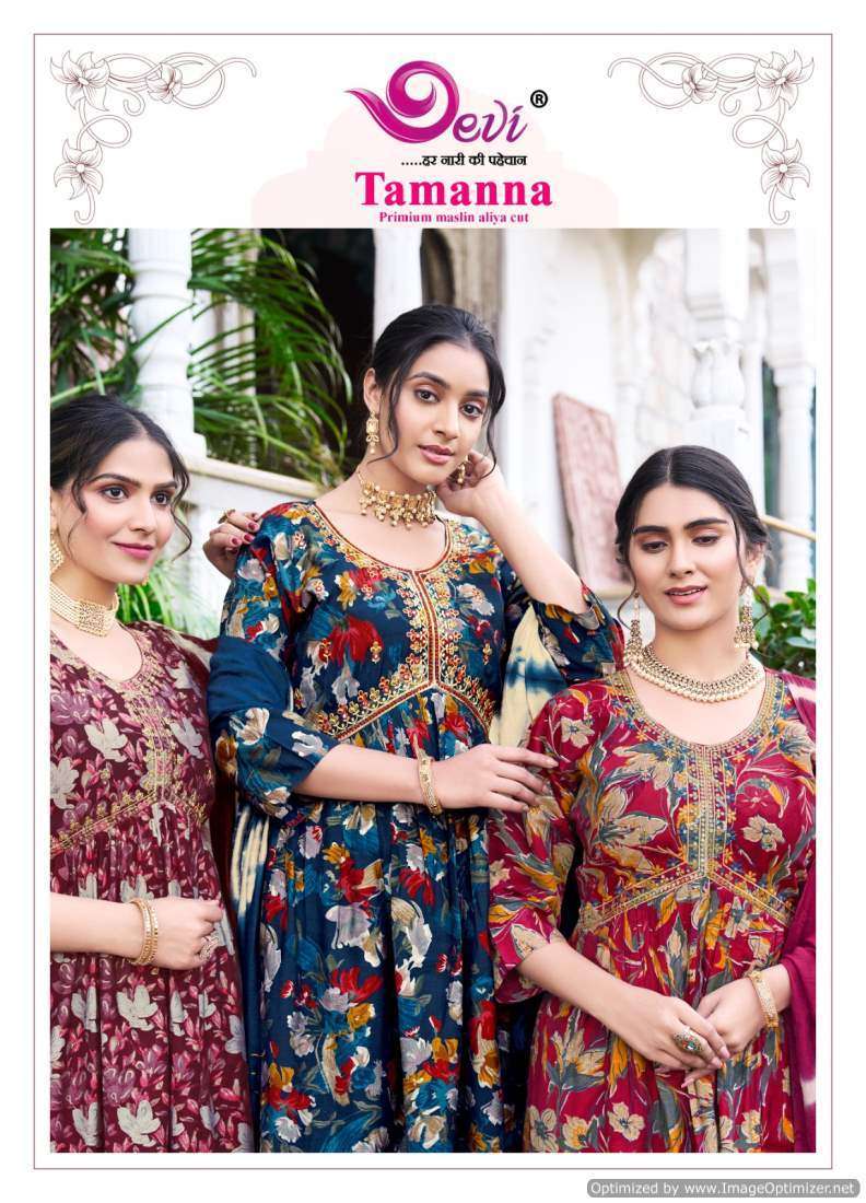 Devi Tamanna Aliya Cut Vol-1  Surat Kurti factory