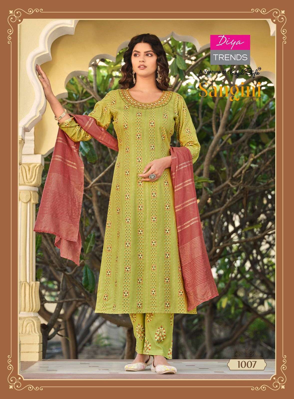 DIYA TRENDS SANGINI VOL.1 Kurti wholesale in Mumbai