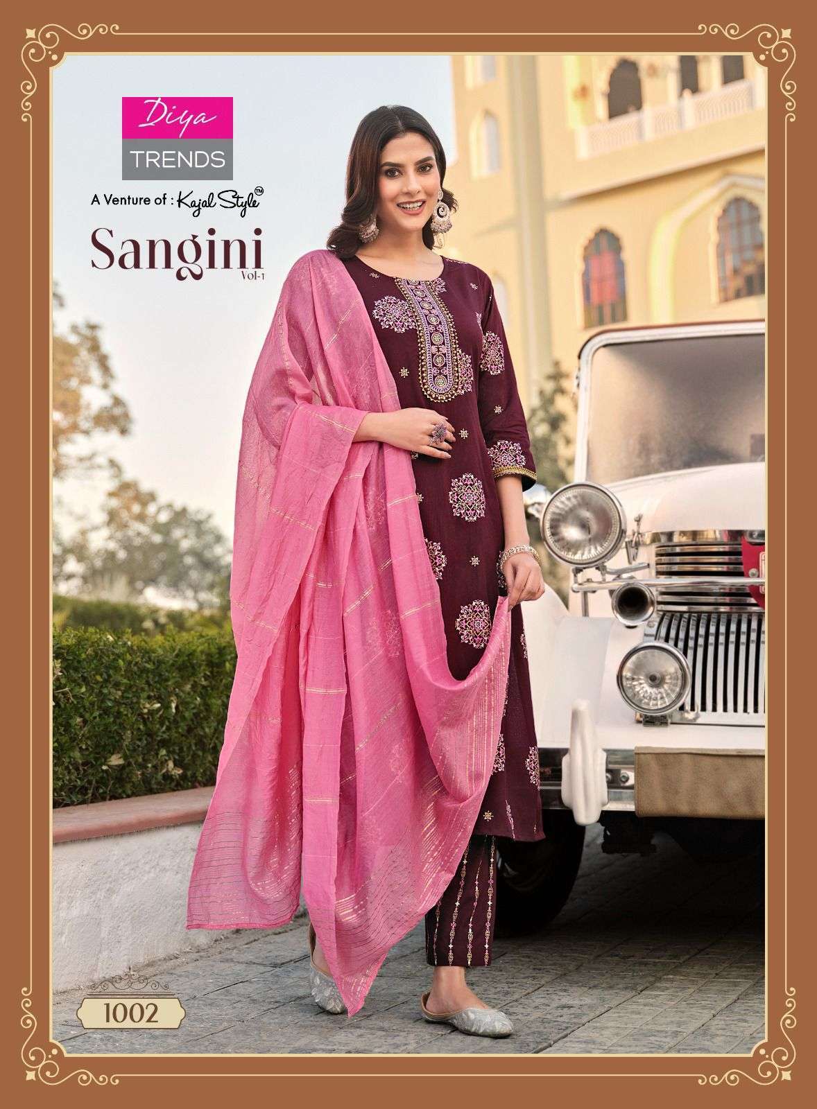 DIYA TRENDS SANGINI VOL.1 Kurti wholesale in Mumbai