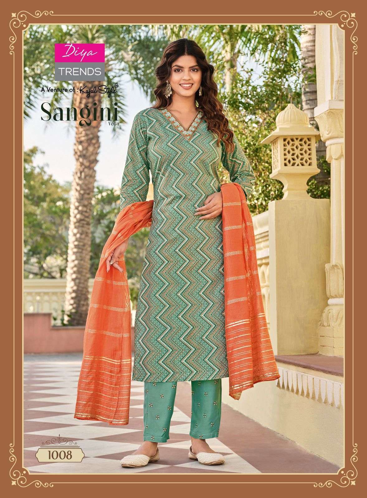 DIYA TRENDS SANGINI VOL.1 Kurti wholesale in Mumbai