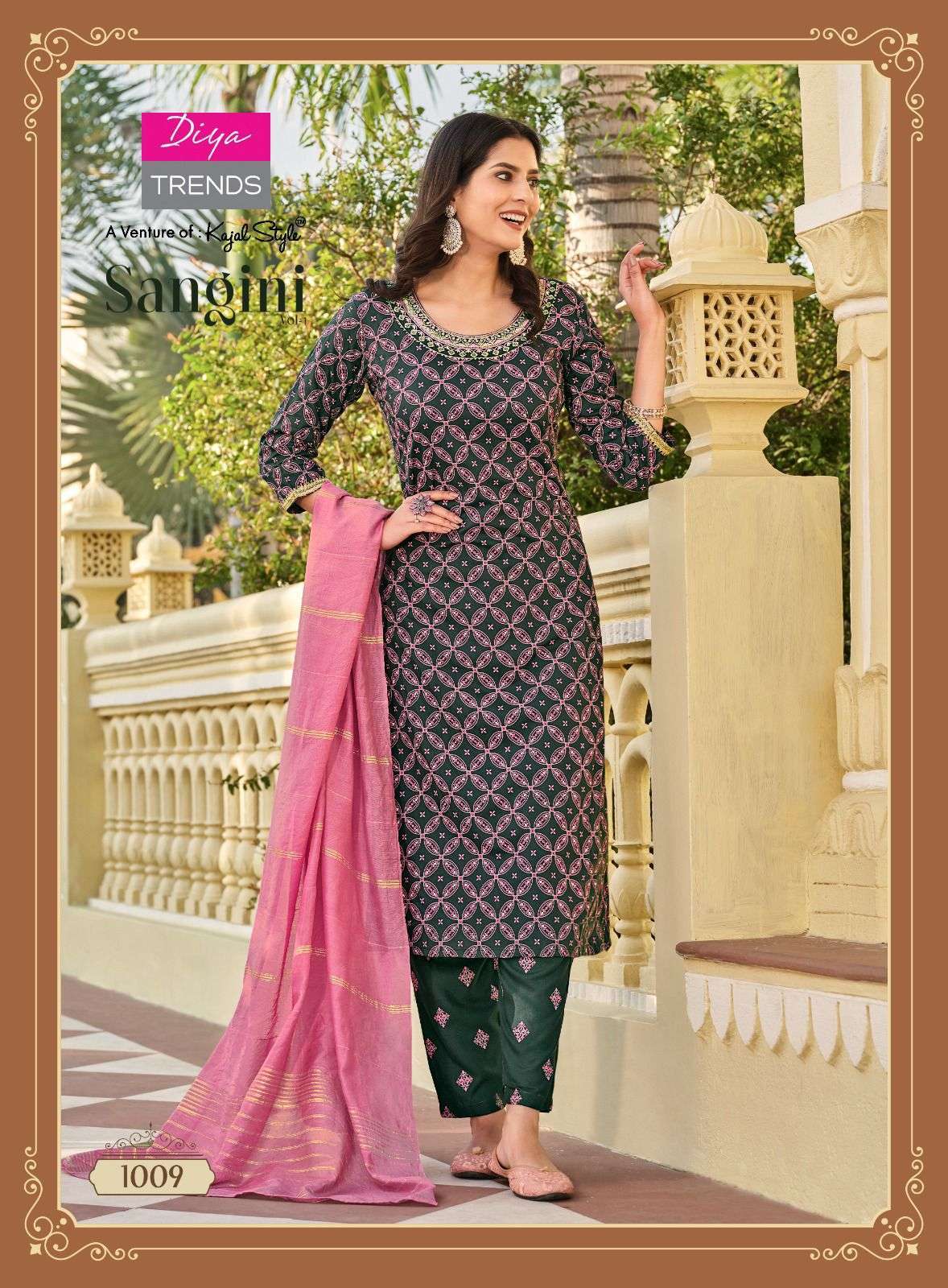 DIYA TRENDS SANGINI VOL.1 Kurti wholesale in Mumbai